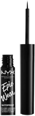 NYX Professional Makeup Epic Wear 01 Black Waterproof Liquid Eyeliner