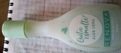 quita esmalte aloe vera renova